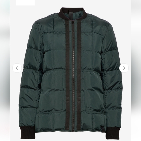 Tretorn FIELD LINER Womens - Down padded quilted coat jacket puffer green large - Picture 1 of 13